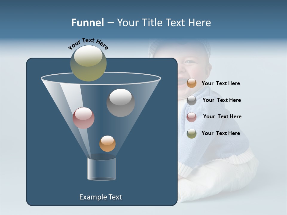 Fun Son Isolated PowerPoint Template
