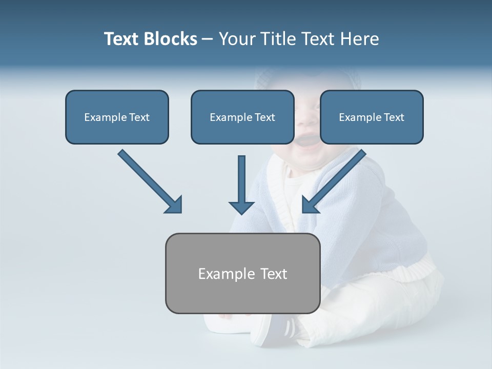 Fun Son Isolated PowerPoint Template