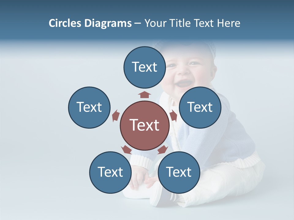 Fun Son Isolated PowerPoint Template