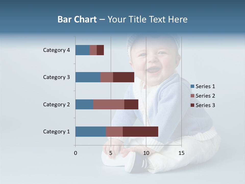 Fun Son Isolated PowerPoint Template