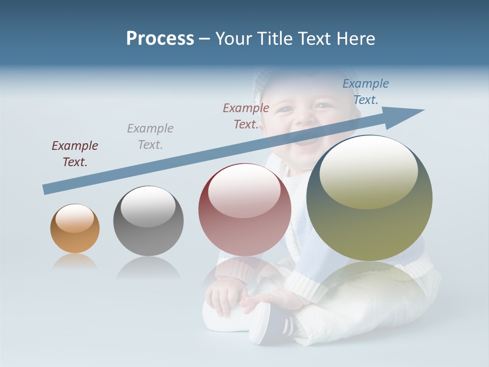 Fun Son Isolated PowerPoint Template