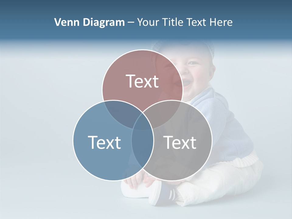 Fun Son Isolated PowerPoint Template