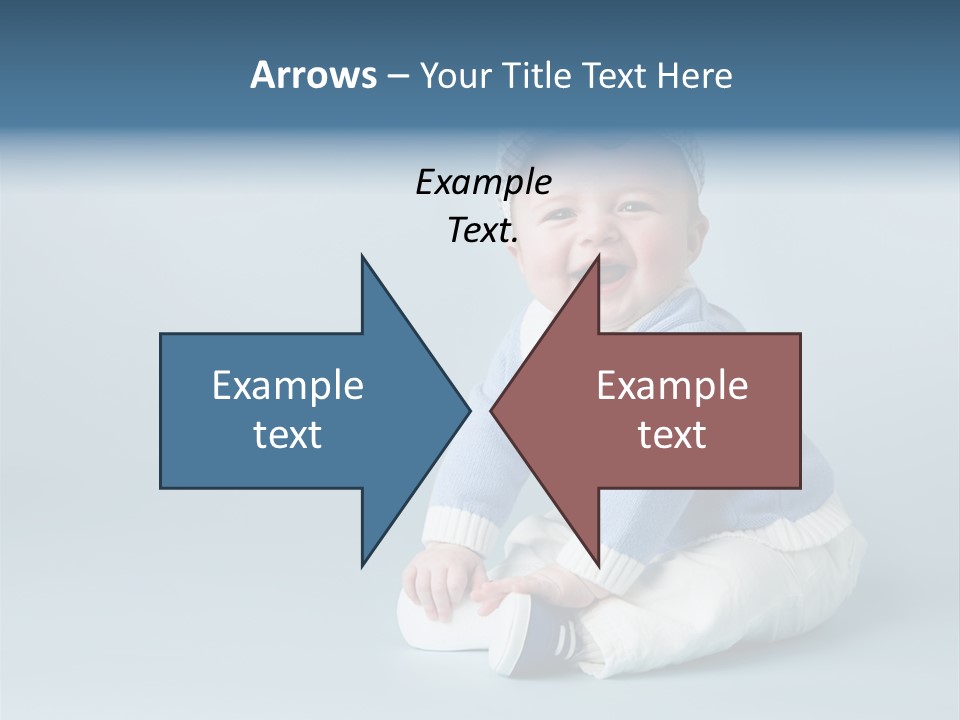 Fun Son Isolated PowerPoint Template