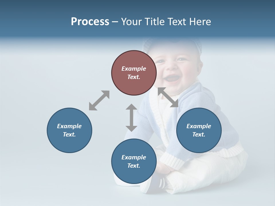 Fun Son Isolated PowerPoint Template