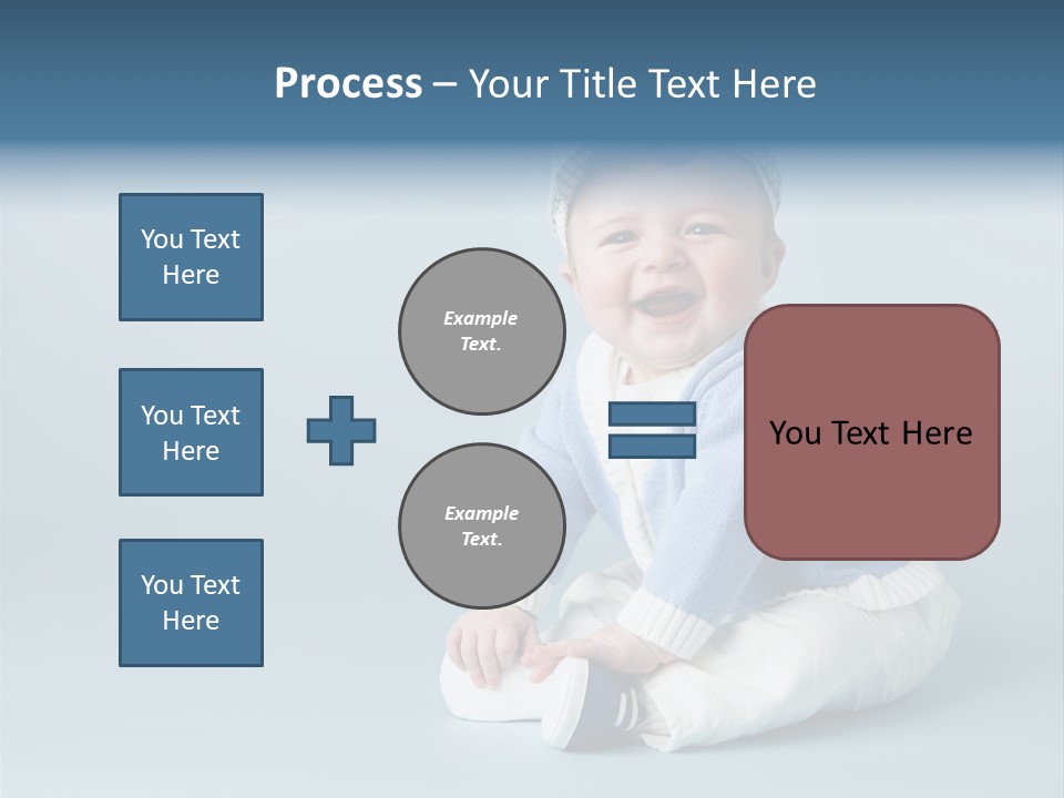 Fun Son Isolated PowerPoint Template