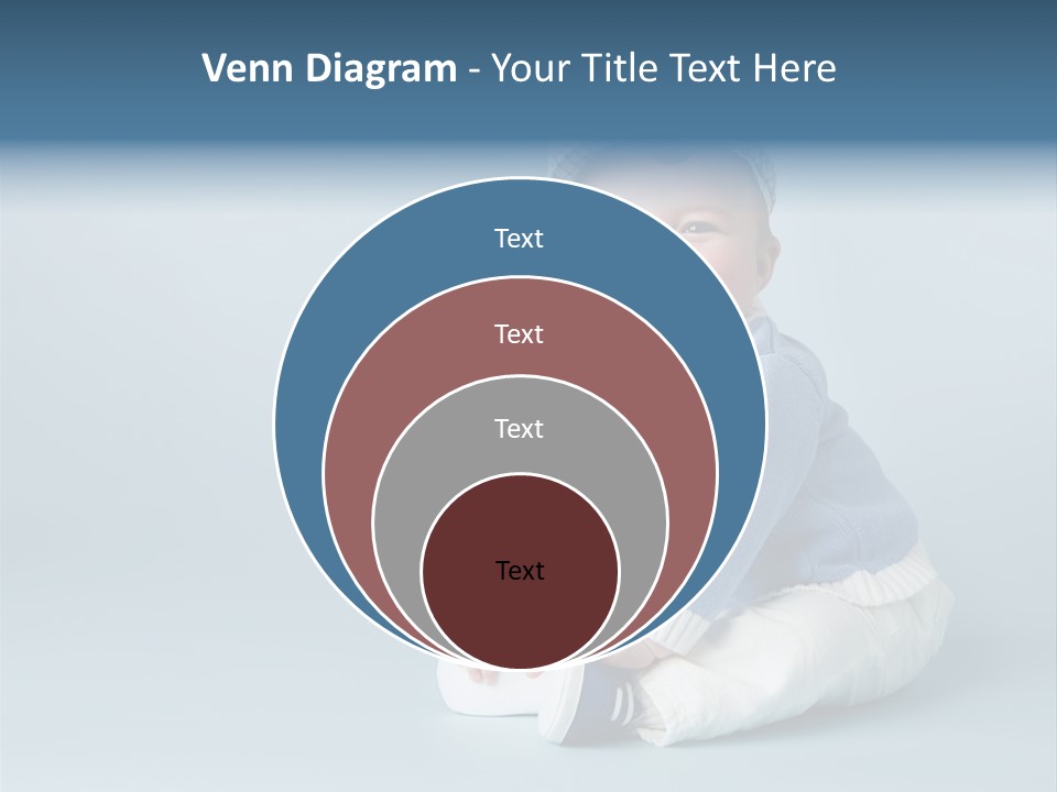 Fun Son Isolated PowerPoint Template