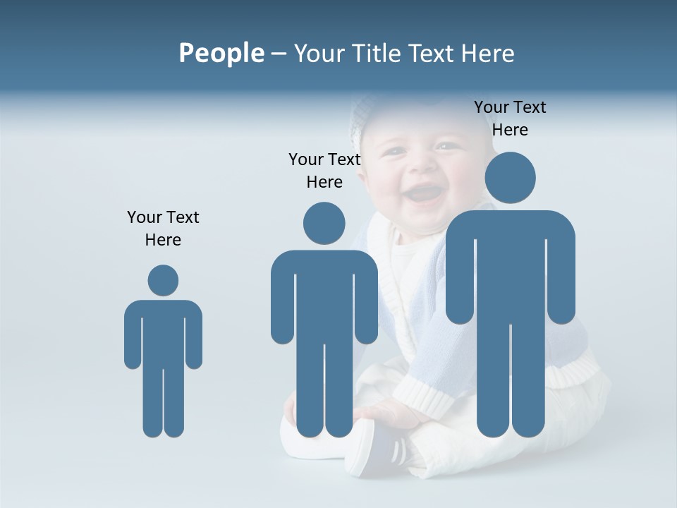 Fun Son Isolated PowerPoint Template