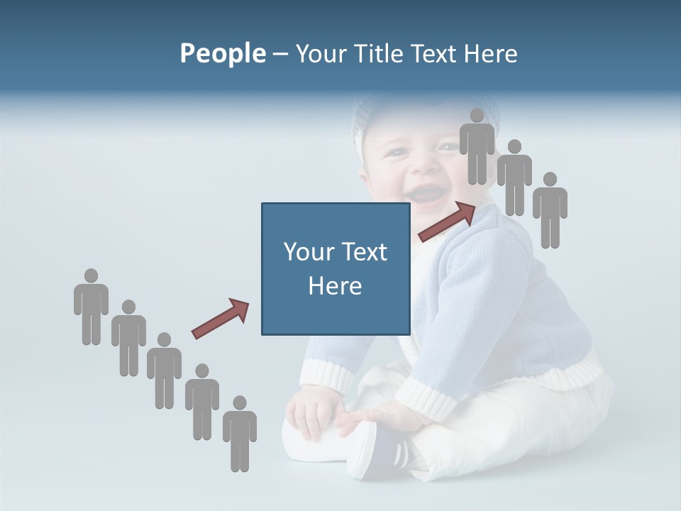 Fun Son Isolated PowerPoint Template