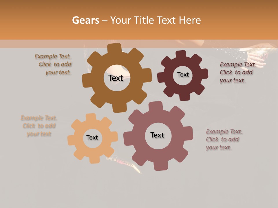 Cool Performer Fitness PowerPoint Template
