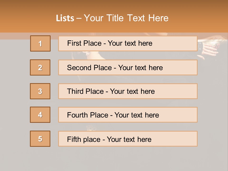Cool Performer Fitness PowerPoint Template