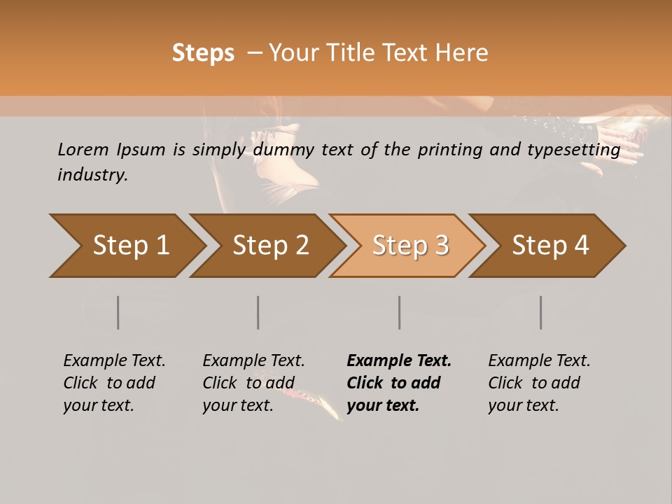 Cool Performer Fitness PowerPoint Template