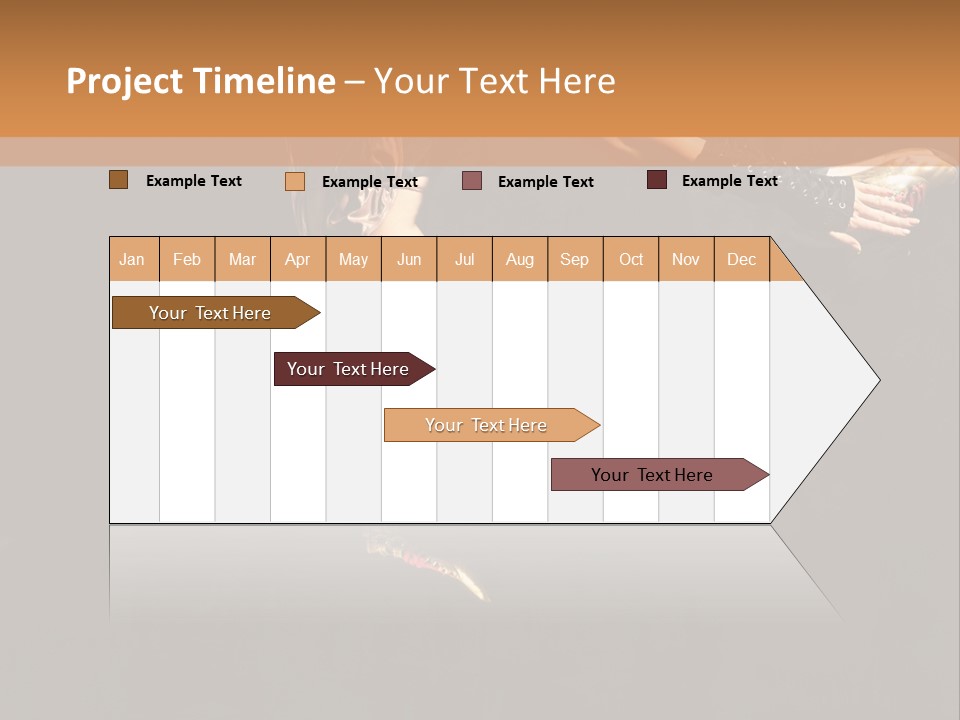 Cool Performer Fitness PowerPoint Template