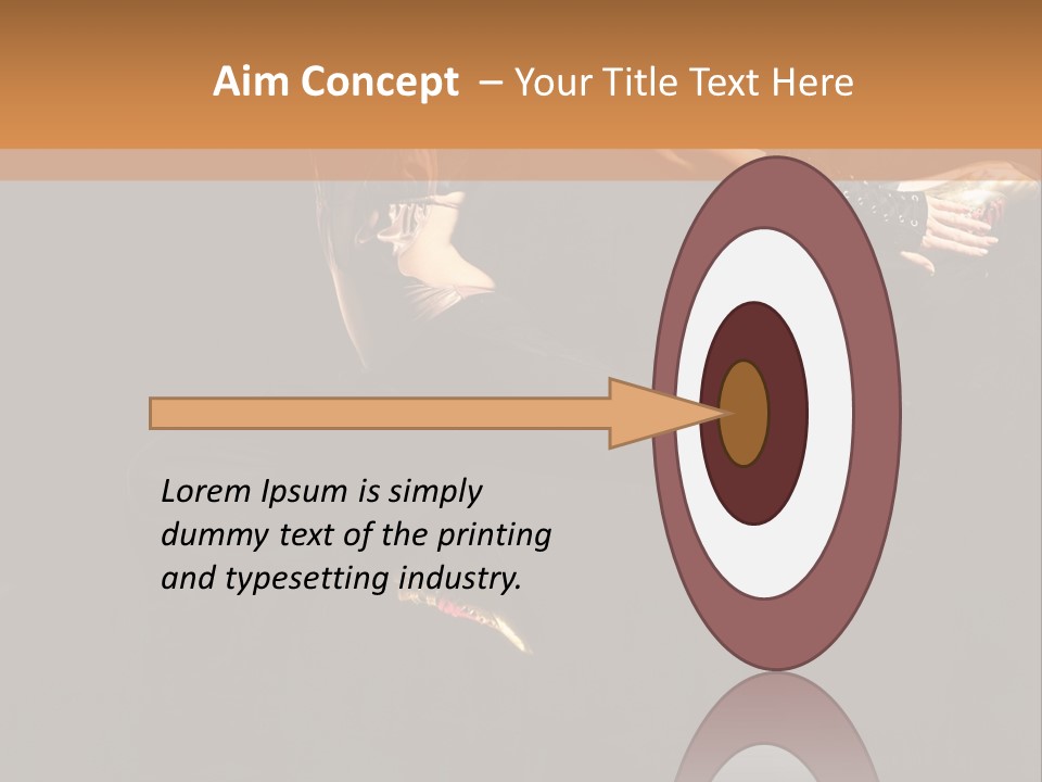 Cool Performer Fitness PowerPoint Template