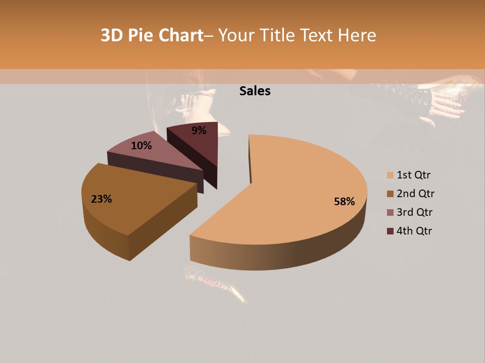 Cool Performer Fitness PowerPoint Template