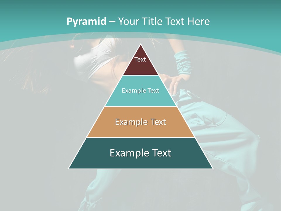 Elegance Agility Girl PowerPoint Template