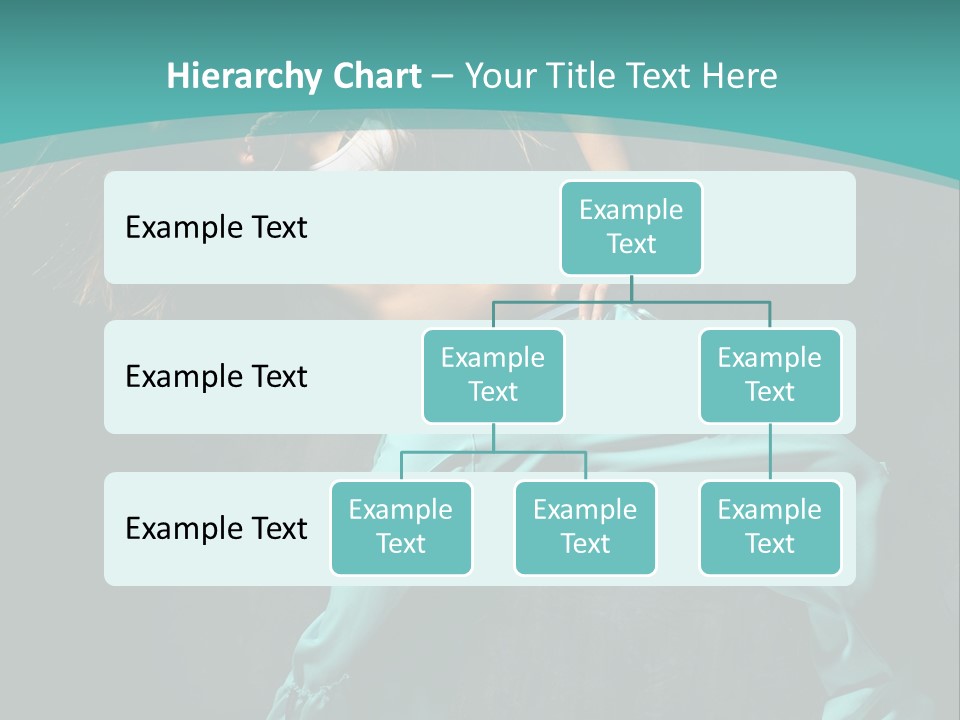 Elegance Agility Girl PowerPoint Template