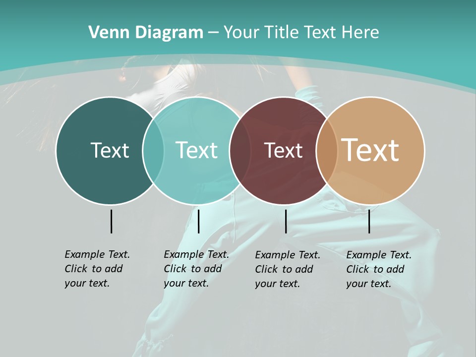 Elegance Agility Girl PowerPoint Template