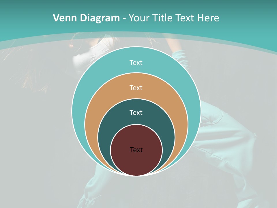 Elegance Agility Girl PowerPoint Template