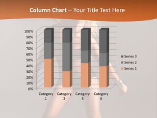 Vertical Caucasian Modern PowerPoint Template