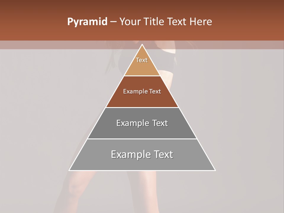 Performer Female Disco PowerPoint Template