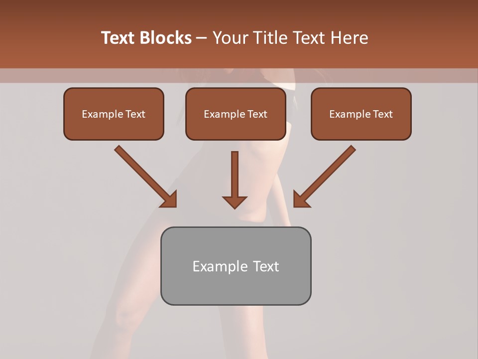 Performer Female Disco PowerPoint Template