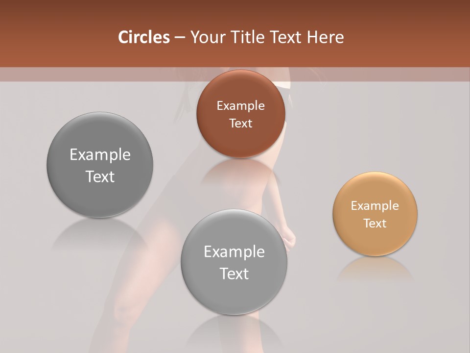 Performer Female Disco PowerPoint Template