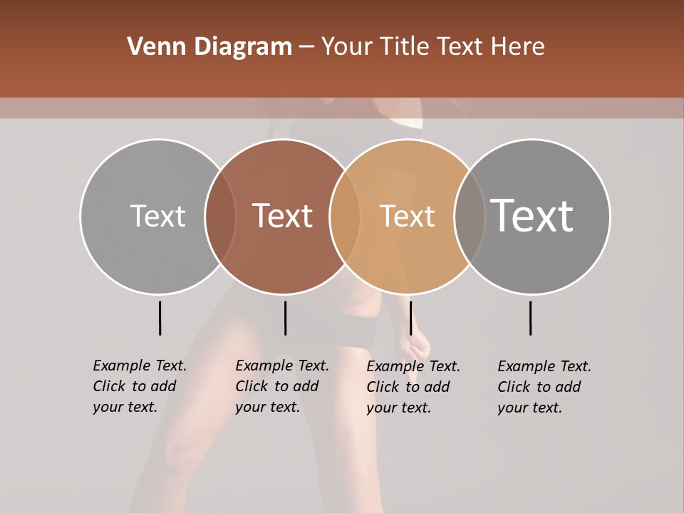 Performer Female Disco PowerPoint Template