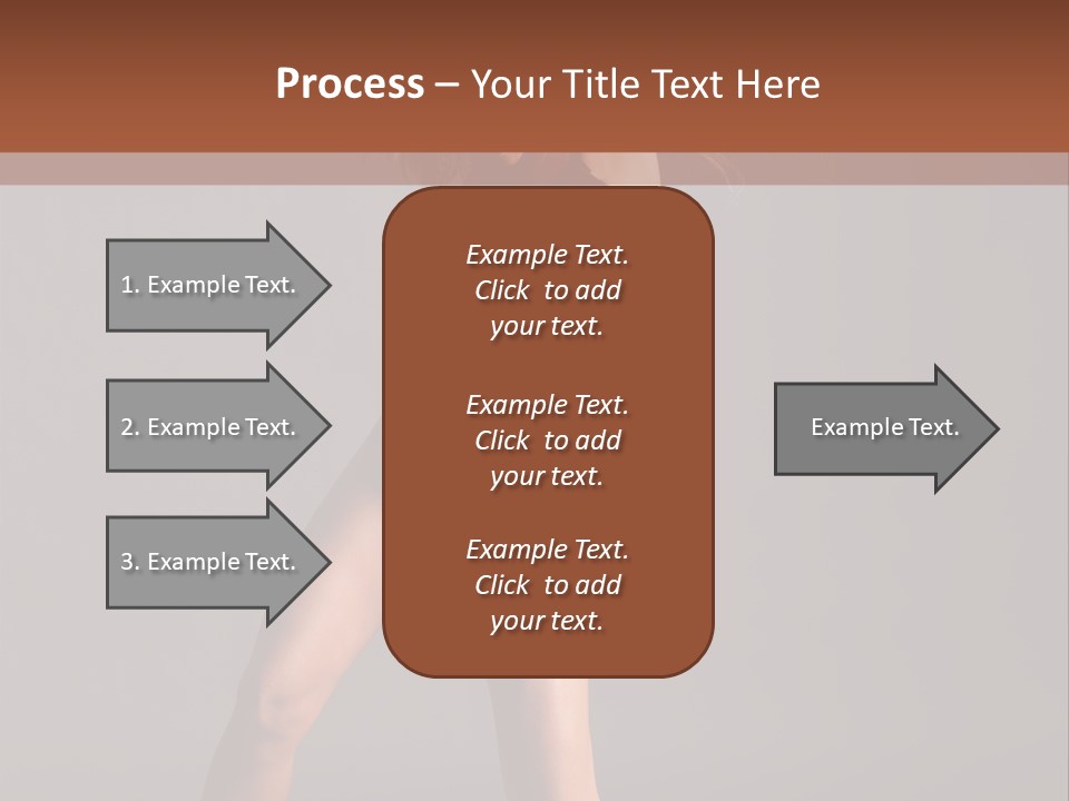 Performer Female Disco PowerPoint Template