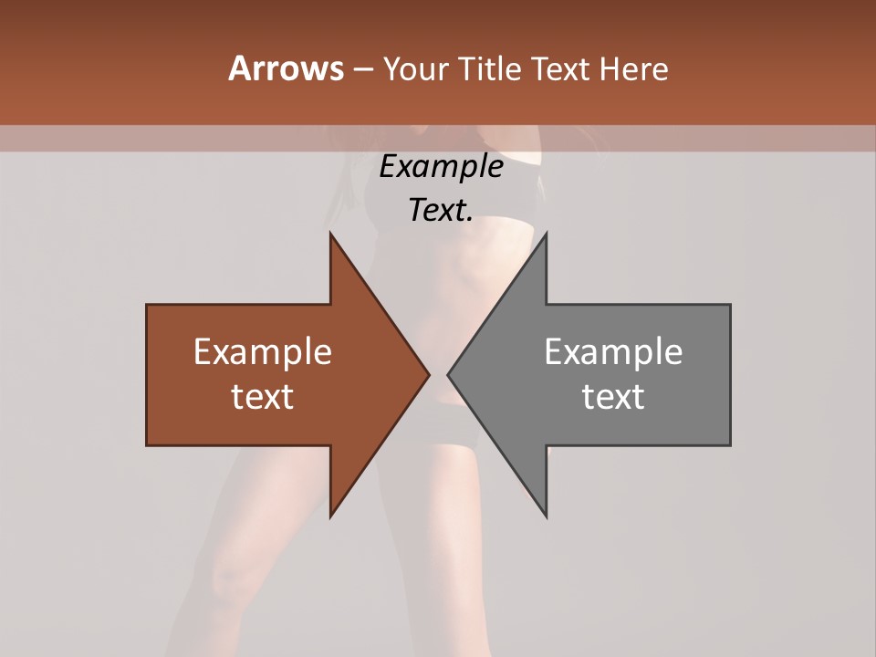 Performer Female Disco PowerPoint Template