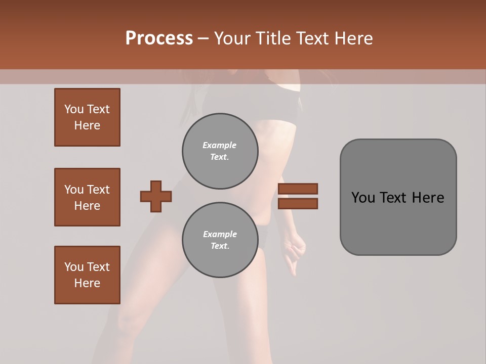 Performer Female Disco PowerPoint Template