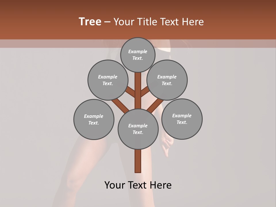 Performer Female Disco PowerPoint Template