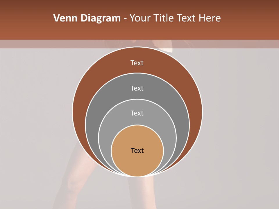 Performer Female Disco PowerPoint Template