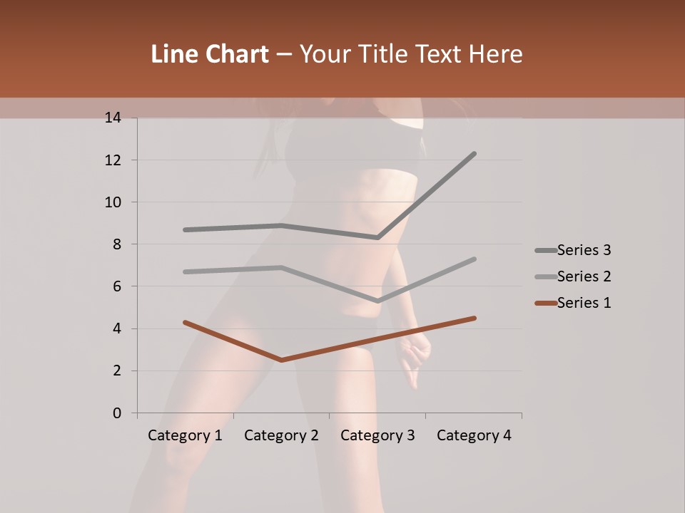 Performer Female Disco PowerPoint Template