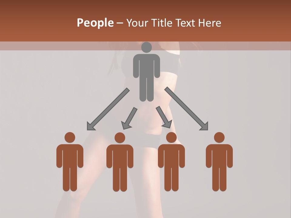 Performer Female Disco PowerPoint Template