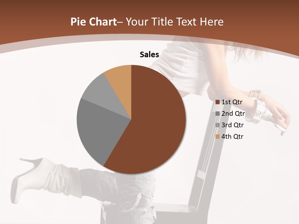 People Modern Pose PowerPoint Template