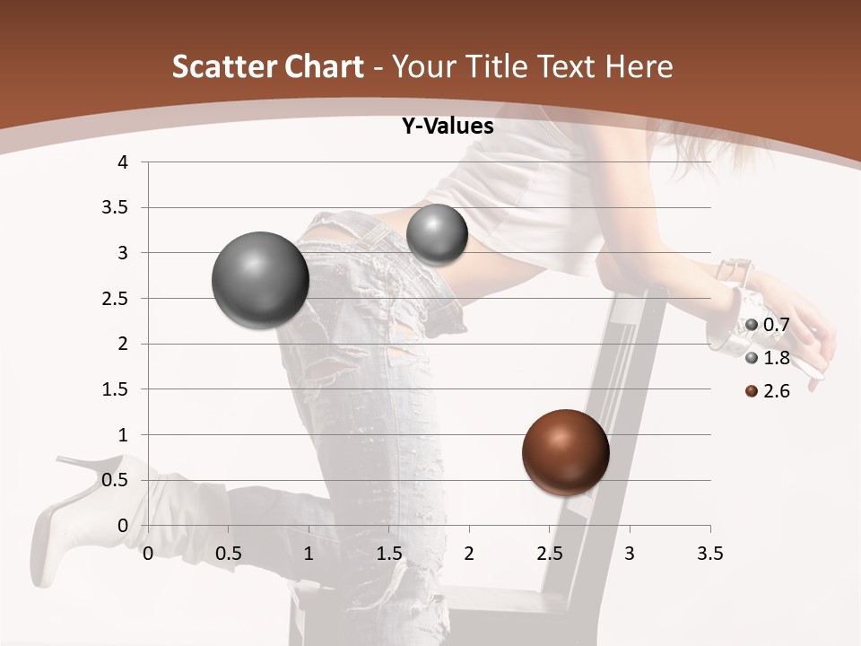People Modern Pose PowerPoint Template