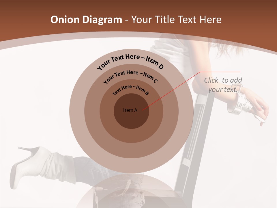 People Modern Pose PowerPoint Template