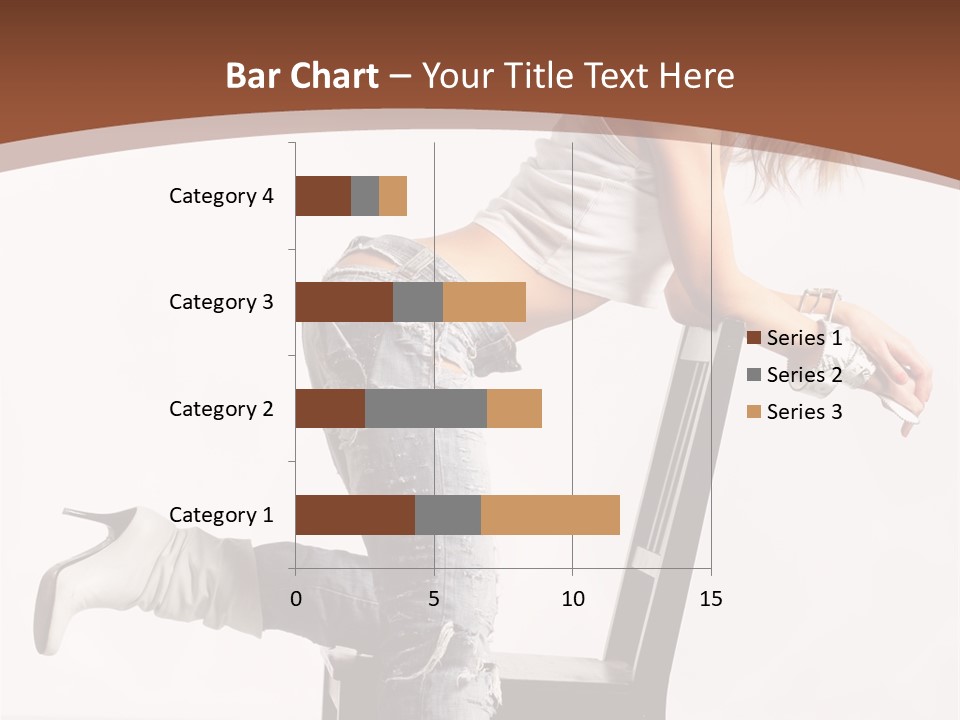 People Modern Pose PowerPoint Template