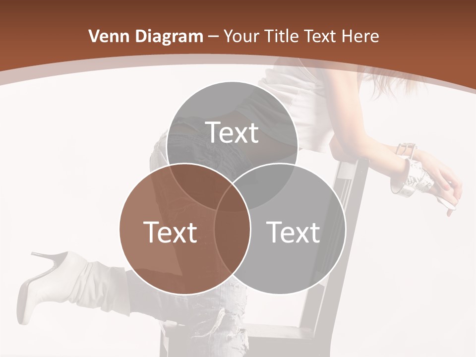 People Modern Pose PowerPoint Template