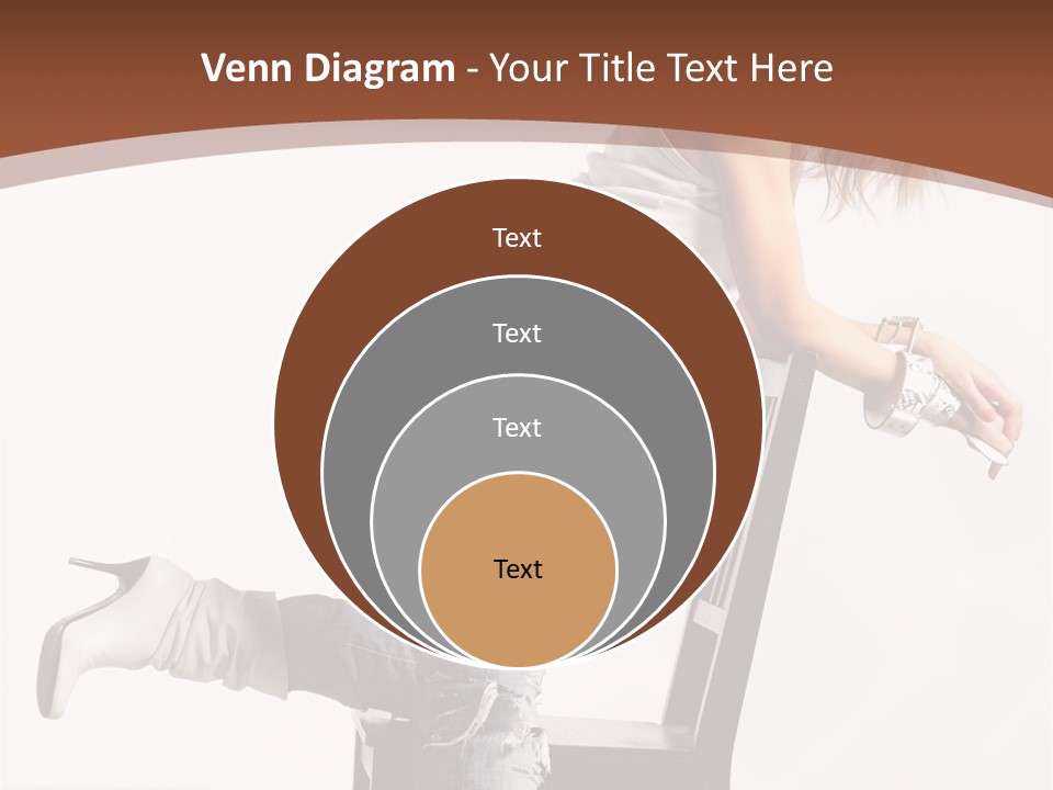 People Modern Pose PowerPoint Template