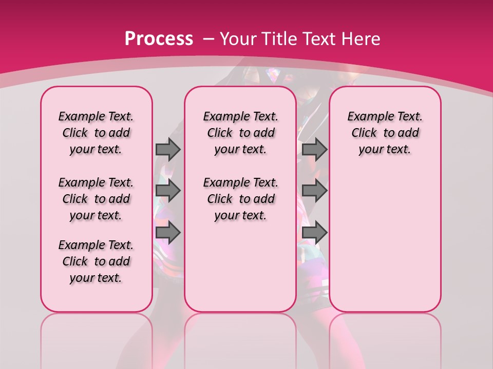 Blond Young Performer PowerPoint Template