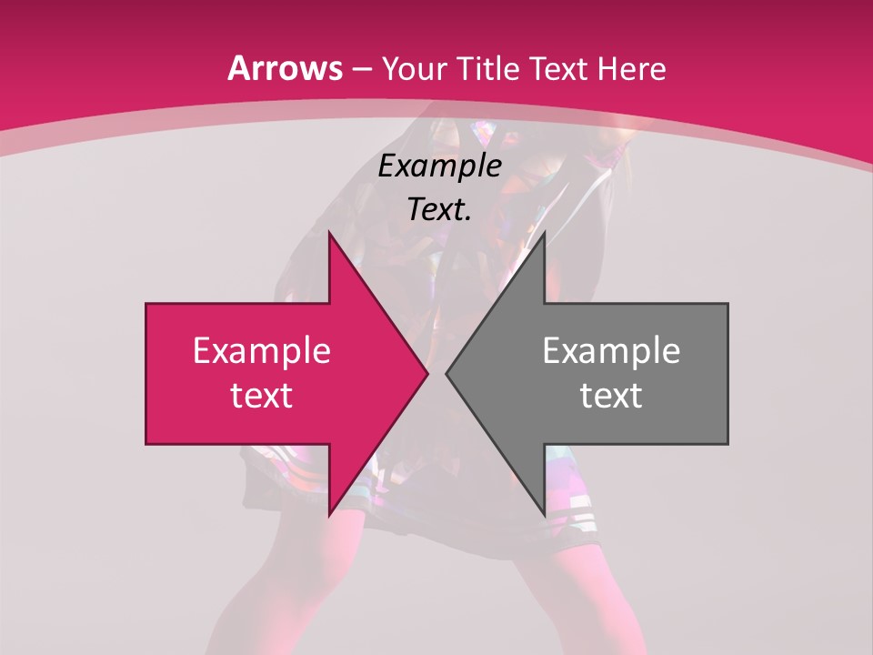 Blond Young Performer PowerPoint Template