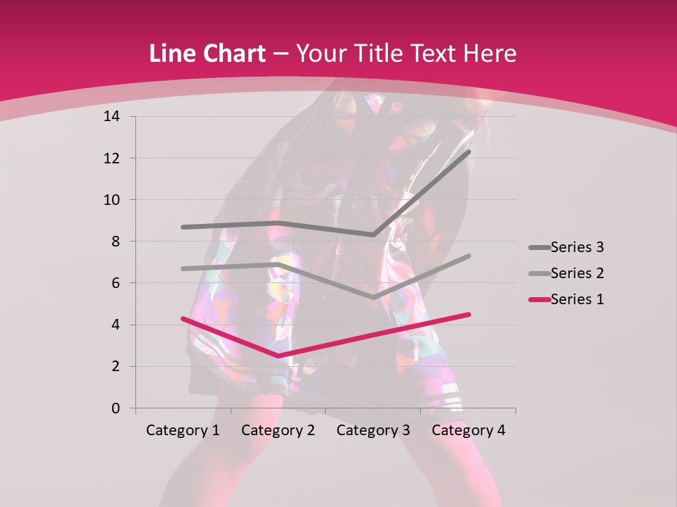 Blond Young Performer PowerPoint Template