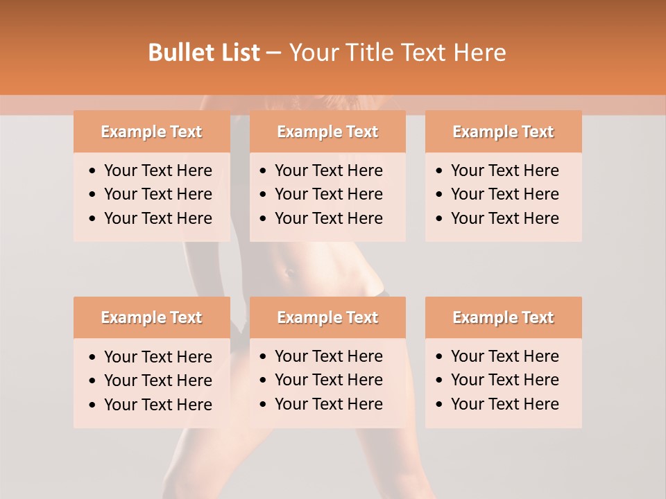 Hair One Performer PowerPoint Template