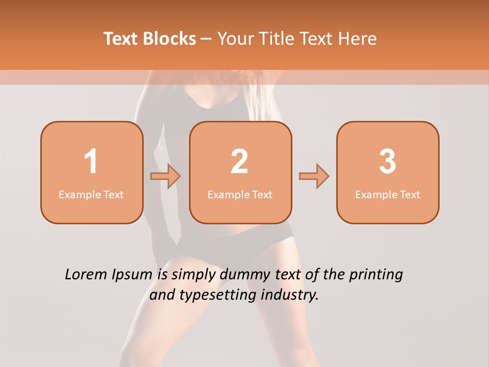 Hair One Performer PowerPoint Template