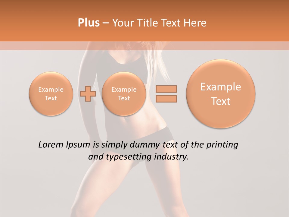 Hair One Performer PowerPoint Template