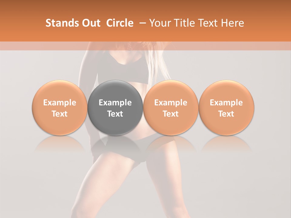 Hair One Performer PowerPoint Template