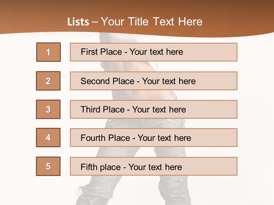 Beauty Gogo Disco PowerPoint Template