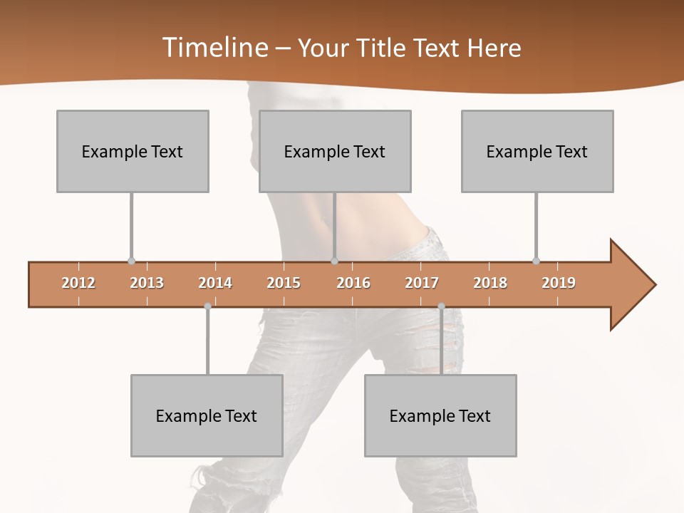Beauty Gogo Disco PowerPoint Template