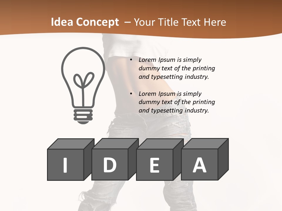 Beauty Gogo Disco PowerPoint Template